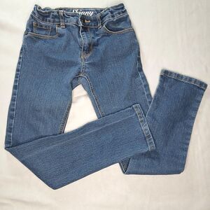 Crazy 8 Skinny Jeans Classic Slim Stretch Denim Pants Adjustable Waist Girls 10